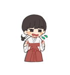 巫子スタンプ（個別スタンプ：7）