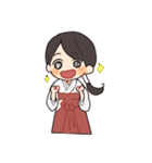 巫子スタンプ（個別スタンプ：8）