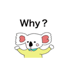 白コアラさん（日常編）（個別スタンプ：11）