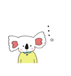 白コアラさん（日常編）（個別スタンプ：16）
