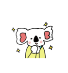 白コアラさん（日常編）（個別スタンプ：21）