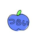 りんごの表情（個別スタンプ：14）