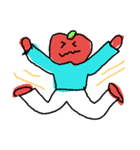 りんごの表情（個別スタンプ：18）