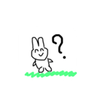 かわいいうさぎ(？)(完全版)（個別スタンプ：31）
