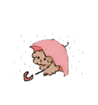 トイプードルのまりーちゃん（個別スタンプ：4）