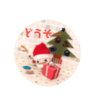 クリスマスのめきゅるきゅる（個別スタンプ：3）