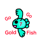 金魚ちゃん7（Go Go Gold Fishシリーズ）（個別スタンプ：1）