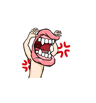 くちびるおやじ（個別スタンプ：8）