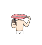 くちびるおやじ（個別スタンプ：13）