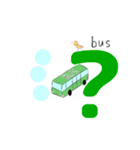 バス運転手、ドライバー向け動くスタンプ3（個別スタンプ：5）