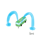 バス運転手、ドライバー向け動くスタンプ3（個別スタンプ：24）