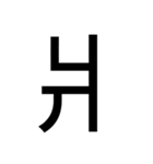 いつ使うかわからない漢字⑥（個別スタンプ：24）