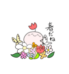 お花の妖精スタンプ第3弾（個別スタンプ：8）