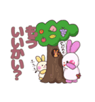 花しっぽうさぎその2（個別スタンプ：7）