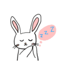 うさぎ1日常で使えそうなスタンプ（個別スタンプ：36）