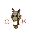 紙トナのスタンプ（個別スタンプ：4）