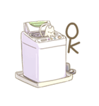 ゆるいの：家電といっしょ編（個別スタンプ：3）