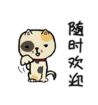 可愛い生き物たち中国語version（個別スタンプ：20）