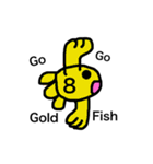 金魚ちゃん8（Go Go Gold Fishシリーズ）（個別スタンプ：1）