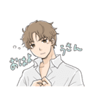 教師男子スタンプ（個別スタンプ：16）