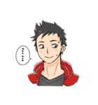 教師男子スタンプ（個別スタンプ：19）