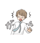 教師男子スタンプ（個別スタンプ：22）