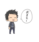 教師男子スタンプ（個別スタンプ：26）