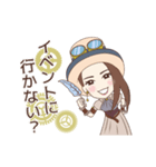 ふたりのスチームパンク（個別スタンプ：36）