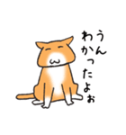 ありがとうと了解！の猫（個別スタンプ：16）