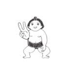 おちゃめなスモウ太君（個別スタンプ：34）