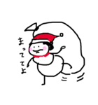 いもむしクリスマス（個別スタンプ：7）