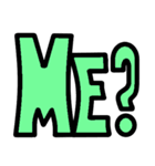 デカ文字の英語（個別スタンプ：8）