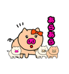 ブタさん物語4（個別スタンプ：37）