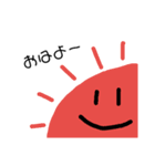 カドからこんにちは（個別スタンプ：1）