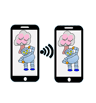 ロボットスタンプ プレゼン・表計算ソフト（個別スタンプ：22）