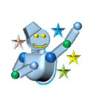 ロボットスタンプ プレゼン・表計算ソフト（個別スタンプ：32）