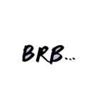 手書きの英語フレーズ（個別スタンプ：31）