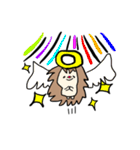 ハリネズミ    ✩⃛꒰⁎-◡-⁎ ॢ꒱（個別スタンプ：12）