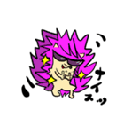 ハリネズミ    ✩⃛꒰⁎-◡-⁎ ॢ꒱（個別スタンプ：20）