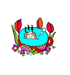 ハリネズミ    ✩⃛꒰⁎-◡-⁎ ॢ꒱（個別スタンプ：36）