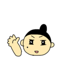 母ちゃんの顔（個別スタンプ：17）