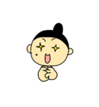 母ちゃんの顔（個別スタンプ：19）