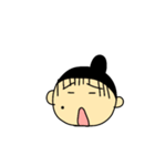 母ちゃんの顔（個別スタンプ：21）