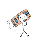 目、鼻、口（個別スタンプ：16）