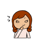 ゆるっとカナちゃん。と、友だち（個別スタンプ：16）