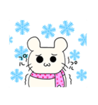 雪だるまくまさん（個別スタンプ：1）