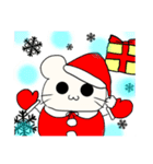 雪だるまくまさん（個別スタンプ：4）