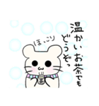 雪だるまくまさん（個別スタンプ：8）