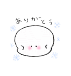 おもち仲間 冬（個別スタンプ：1）