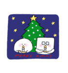 おもち仲間 冬（個別スタンプ：25）